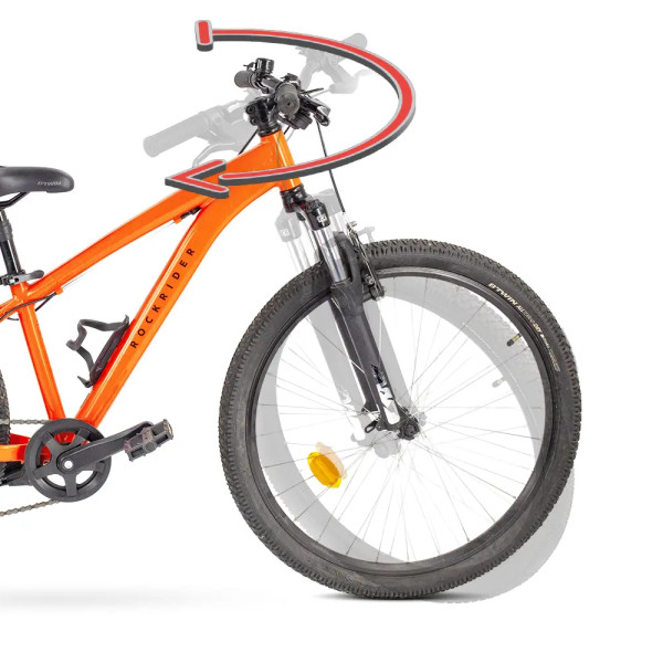 Bike stand with wheels